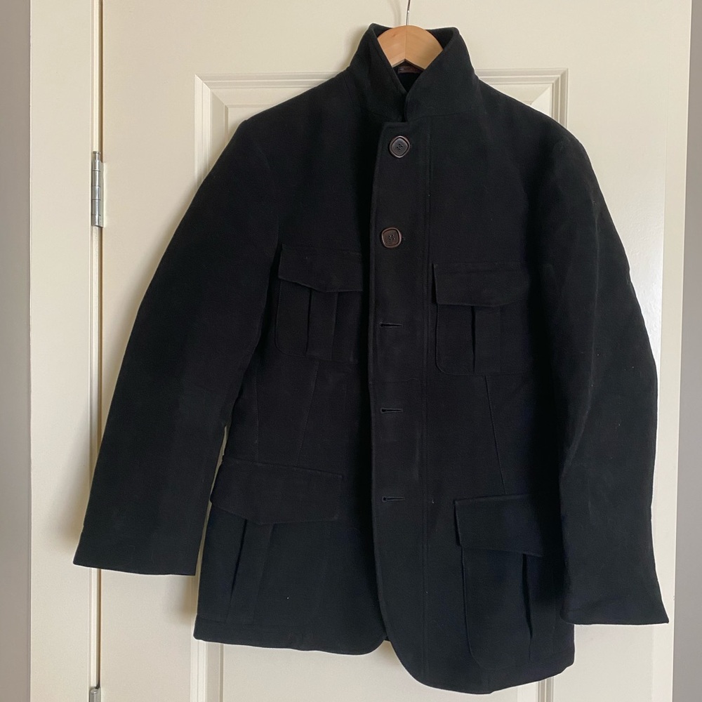 ETRO Men’s Classics Button With Zipper Jacket